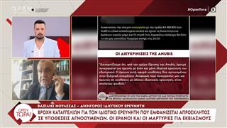 Β. Νουλέζας: «Άδικα διαπομπεύεται ένας άνθρωπος - Η Anubis αναφέρεται σε άλλον ερευνητή»