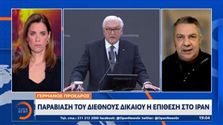 Γερμανός πρόεδρος Σταϊνμάιερ: «Παραβίαση του διεθνούς δικαίου η επίθεση στο Ιράν»