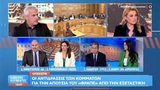 ΟΠΕΚΕΠΕ: Οι αντιδράσεις των κομμάτων για την απουσία του «φραπέ» από την εξεταστική