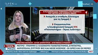 Μετρό - Γραμμή 2: Κλείνουν Πανεπιστήμιο, Σύνταγμα, Aκρόπολη, Συγγρού Φιξ και Νέος Κόσμος