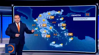 Δελτίο Καιρού 14/01/26