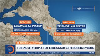 Βίντεο από τη στιγμή του σεισμού των 5,2 Ρίχτερ στη Βόρεια Εύβοια