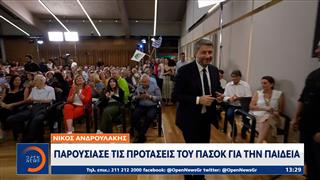 «Βέλη» Ανδρουλάκη κατά της κυβέρνησης για την παιδεία