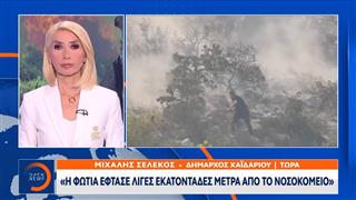 Φωτιά στο Όρος Αιγάλεω - Mηνύματα «112» για Αφαία και Άνω Δάσος Χαιδαρίου