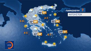 Δελτίο καιρού 06/08/2026