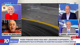 Ηλεκτρική διασύνδεση Ελλάδας-Κύπρου: Επιστολή Στ. Παπασταύρου – Μ. Δαμιανού για χρηματοδότηση