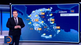 Δελτίο Καιρού 13/03/2026