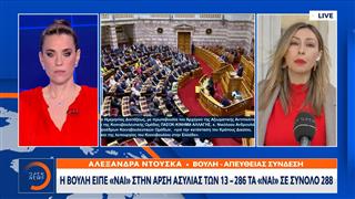Η Βουλή είπε «ναι» στην άρση ασυλίας των 13 - 286 τα «ναι» σε σύνολο 288