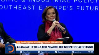 Ντόρα Μπακογιάννη: Η κυβέρνηση αδικείται από φαινόμενα αλαζονικής συμπεριφοράς