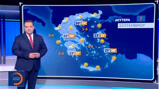 Δελτίο καιρού 06/09/2026