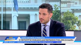 Ο Κωνσταντίνος Κυρανάκης στην «Ώρα Ελλάδος»