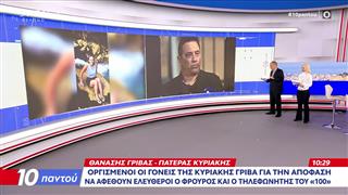 Οργισμένοι οι γονείς της Κυριακής Γρίβα