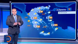 Δελτίο Καιρού 08/04/26