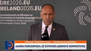 Γ.Γεραπετρίτης: «Καμία παραχώρηση» σε ζητήματα διεθνούς νομιμότητας»