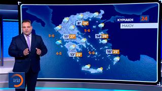 Δελτίο καιρού 23/05/2026