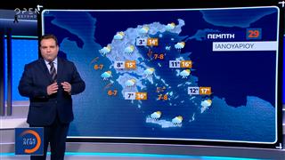 Δελτίο Καιρού 28/01/26