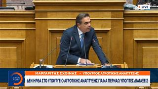 Μαργαρίτης Σχοινάς: Δεν ήρθα στο Υπουργείο Αγροτικής Ανάπτυξης για να περνάω ύποπτες διατάξεις