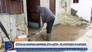 Κακοκαιρία «σαρώνει» το Νότιο Πήλιο και τη Σκιάθο – Δρόμοι κόπηκαν στα δύο