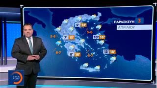 Δελτίο καιρού 02/04/26