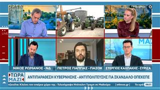 Πολιτική αντιπαράθεση Ρωμανού,Παππά και Καλπάκη για ΟΠΕΚΕΠΕ