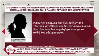 Αδερφή 37χρονου κατηγορούμενου: «Ασκώ την επιμέλεια των παιδιών του αδερφού μου από τότε που γεννήθηκαν, η μητέρα τους ήταν άφαντη»