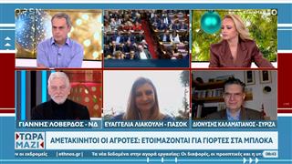 Πολιτική αντιπαράθεση Λοβέρδου, Λιακούλη και Καλαματιανού για τα μπλόκα των αγροτών