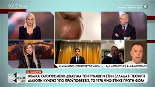 Σάλος με τη δήλωση της Μαρίας Καρυστιανού για τις αμβλώσεις