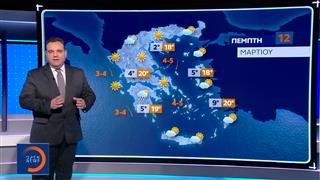 Δελτίο Καιρού 11/03/26