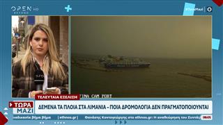 Δεμένα τα πλοία στα λιμάνια-Ποια δρομολόγια δεν πραγματοποιούνται