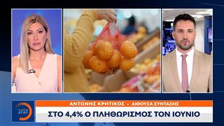 Πληθωρισμός: Θετική εικόνα από την ΕΛΣΤΑΤ, προβληματισμός για τα τρόφιμα
