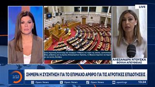 Σήμερα η συζήτηση για το επίμαχο άρθρο για τις αγροτικές επιδοτήσεις
