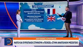 Μεγάλη συγκέντρωση στρατιωτικών δυνάμεων στην Ανατολική Μεσόγειο