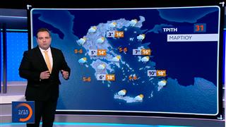 Δελτίο καιρού 30/03/26