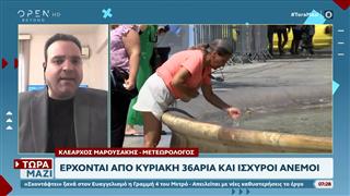 Καιρός 6/06/2026: Έρχονται από Κυριακή 36αρια και ισχυροί άνεμοι