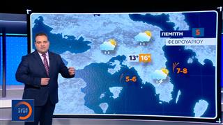 Δελτίο καιρού 04/02/26