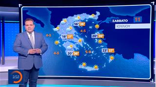 Δελτίο καιρού 10/07/2026