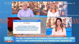Πλαφόν στα καταναλωτικά δάνεια: Όσα λέει το νέο νομοσχέδιο