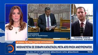 Γιώργος Μυλωνάκης: Αγωνία για την υγεία του, κρίσιμη η κατάστασή του