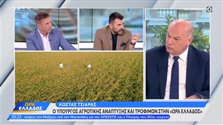 Ο Υπουργός Ανάπτυξης Κώστας Τσιάρας στην «Ωρα Ελλάδος»