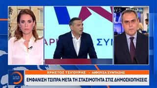 Εμφάνιση Τσίπρα μετά την στασιμότητα στις δημοσκοπήσεις
