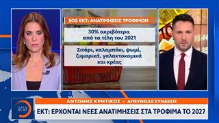 ΕΚΤ: Έρχονται νέες ανατιμήσεις στα τρόφιμα το 2027