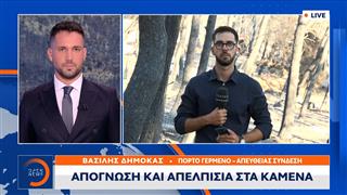 Καταγραφές ζημιών στις πυρόπληκτες περιοχές – Απόγνωση για τους κατοίκους