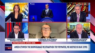 Μητσοτάκης στον ΣΕΒ: Άμεση στήριξη της βιομηχανίας με επιδότηση του ρεύματος, με κόστος 95 εκατ. ευρώ