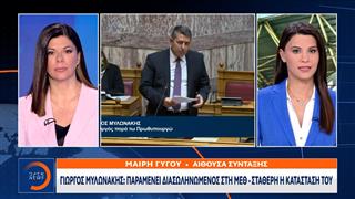 Γιώργος Μυλωνάκης: Παραμένει διασωληνωμένος στη ΜΕΘ, σταθερή η κατάστασή του