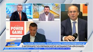 Ο Αντιπρόεδρος της κυβέρνησης Κωστής Χατζηδάκης στην «Ώρα Ελλάδος» για το ΦΠΑ των προϊόντων