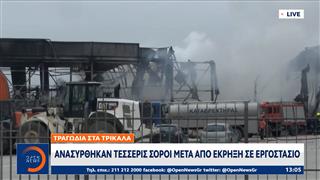 Τρίκαλα: Συγκλονίζουν οι μαρτυρίες από την πυρκαγιά στο εργοστάσιο «Βιολάντα»