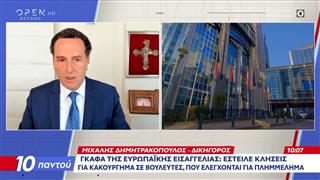 Μιχάλης Δημητρακόπουλος: «Πήραν σωστές κλήσεις Μηταράκης και Παπακώστα από την Ευρωπαϊκή Εισαγγελία»