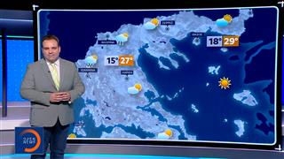 Δελτίο καιρού 18/09/2026