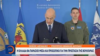 Δένδιας: «Η Ελλάδα θα συνδράμει στην αντιβαλλιστική προστασία της Βουλγαρίας»