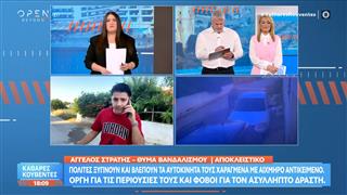 Αρτέμιδα: Τον “έπιασαν” οι κάμερες να χαράζει αυτοκίνητα